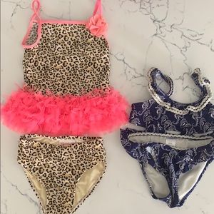 Bundle of 2 two piece swimsuits